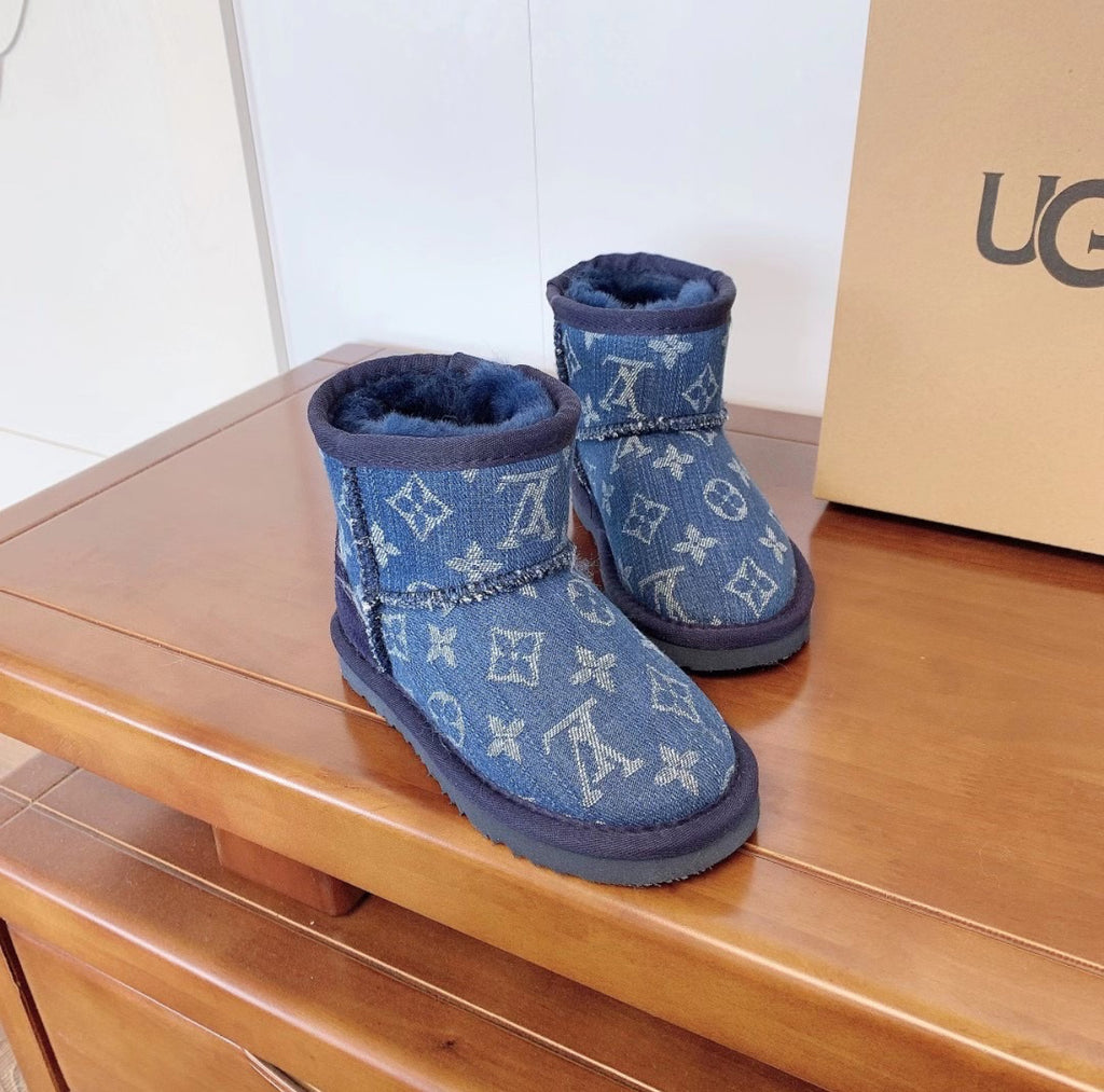 Pre-Order Designer Boots Blue Women