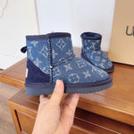 Pre-Order Designer Boots Blue Women