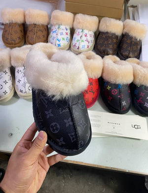 Pre-Order Fur Slippers Women