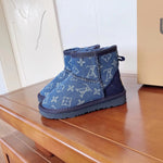 Pre-Order Designer Boots Blue Women