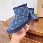 Pre-Order Designer Boots Blue Women