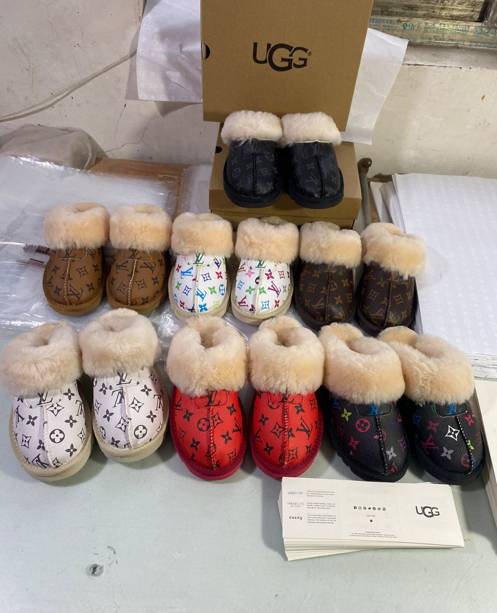 Pre-Order Fur Slippers Kid