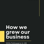 How we grew our business
