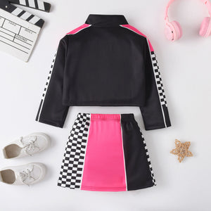 Pre order baby girl biker set