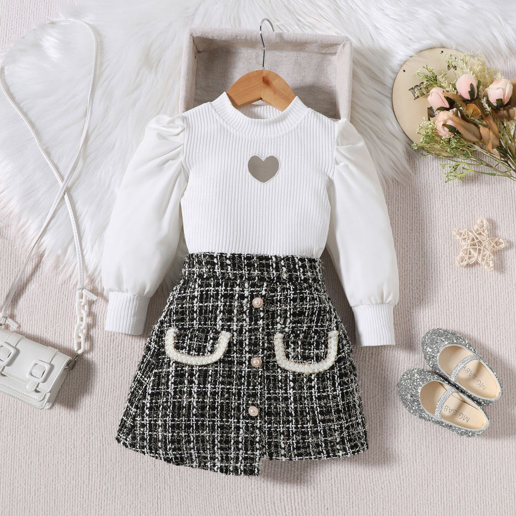 Pre order Nora heart hollow set