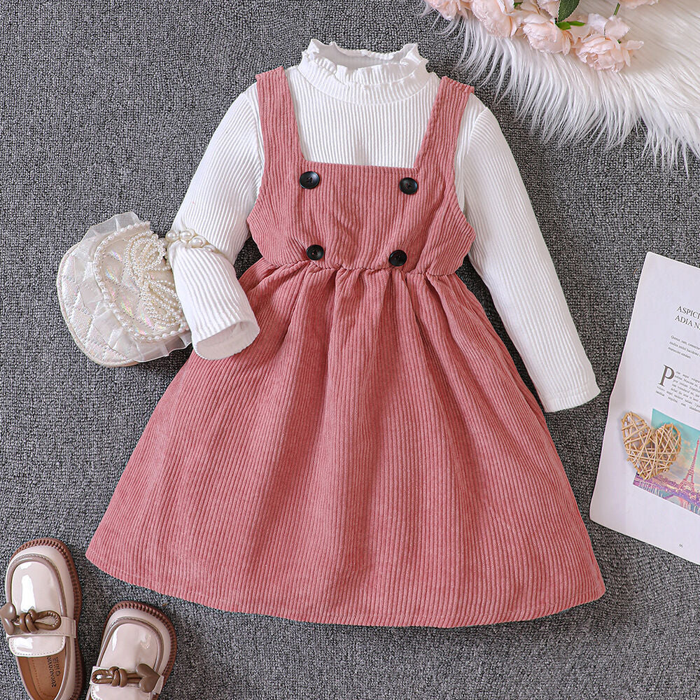 Pre order Madeline Suspender Dress Set