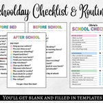 Kids Chore Chart Bundle