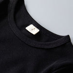2-Piece Little Girl Black Dress And Denim Jacket