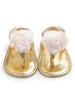 Baby Girl Pom Trim Sandals