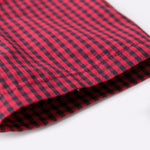 4-Piece British Style Toddler Boy Checked Short-sleeved Shirt With Bowtie & Denim Suspender Pants Set