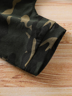 2-Piece Baby Boy MR.STEAL YOUR GIRL Tank Top & Camo Pants
