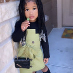 Little Girl Irregular Splice Dress