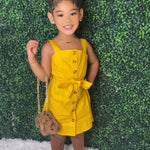 Lovely Bee Dress Yellow