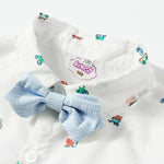 4-Piece Baby Boy Car Shirt with Bow Tie & Suspender Pants