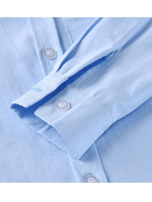 4-Piece Gentleman Style Blue Shirt with Bow Tie & Blue Suspender Trousers Set