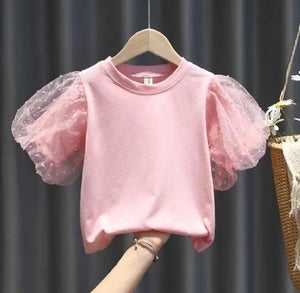 Love Spring Puff Sleeve Top