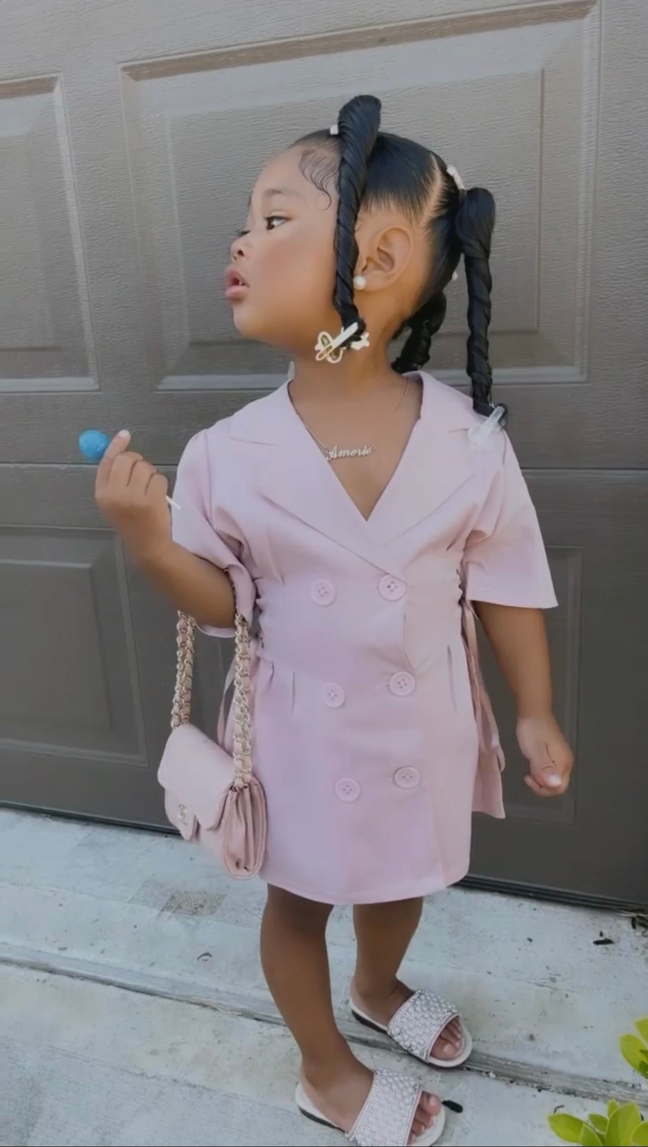 Pretty in pink dress