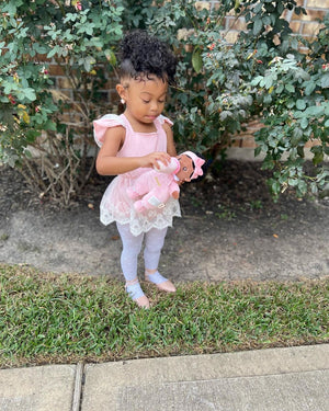 Baby Girl Flying High Romper Pink