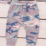 Baby Unisex Camouflage Sportswear Hoodie Sweatshirt Top & Long Pant