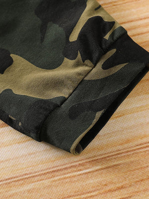 2-Piece Baby Boy MR.STEAL YOUR GIRL Tank Top & Camo Pants