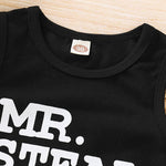 2-Piece Baby Boy MR.STEAL YOUR GIRL Tank Top & Camo Pants