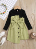 Little Girl Irregular Splice Dress