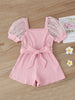 Pinky Polka Dot Romper