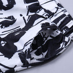 2-Piece Little Boy Black Tank Top & Matching Letters Print Pants