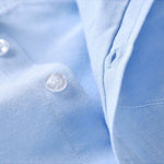 4-Piece Gentleman Style Blue Shirt with Bow Tie & Blue Suspender Trousers Set