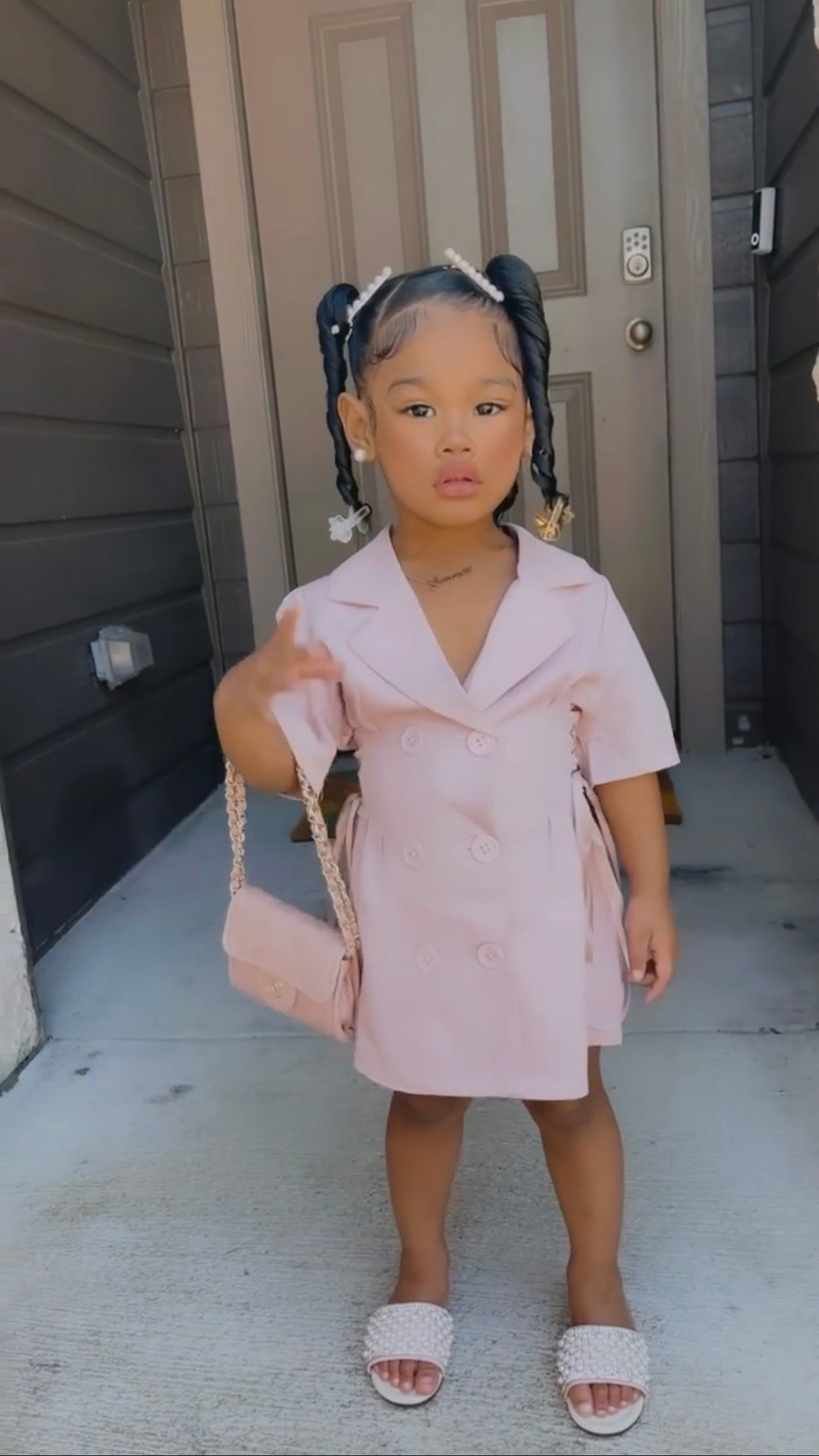 Pretty in pink dress